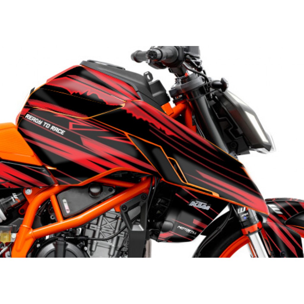 KTM DUKE 125 -250 - 390 / 2024 - 2025 GRAPHIC SET - DECAL KIT 