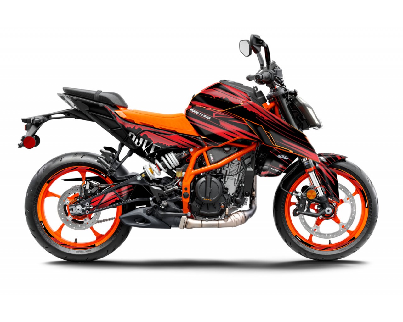 KTM DUKE 125-250-390 / 2024-2025 GRAPHIC STICKER SET - DECAL KIT 