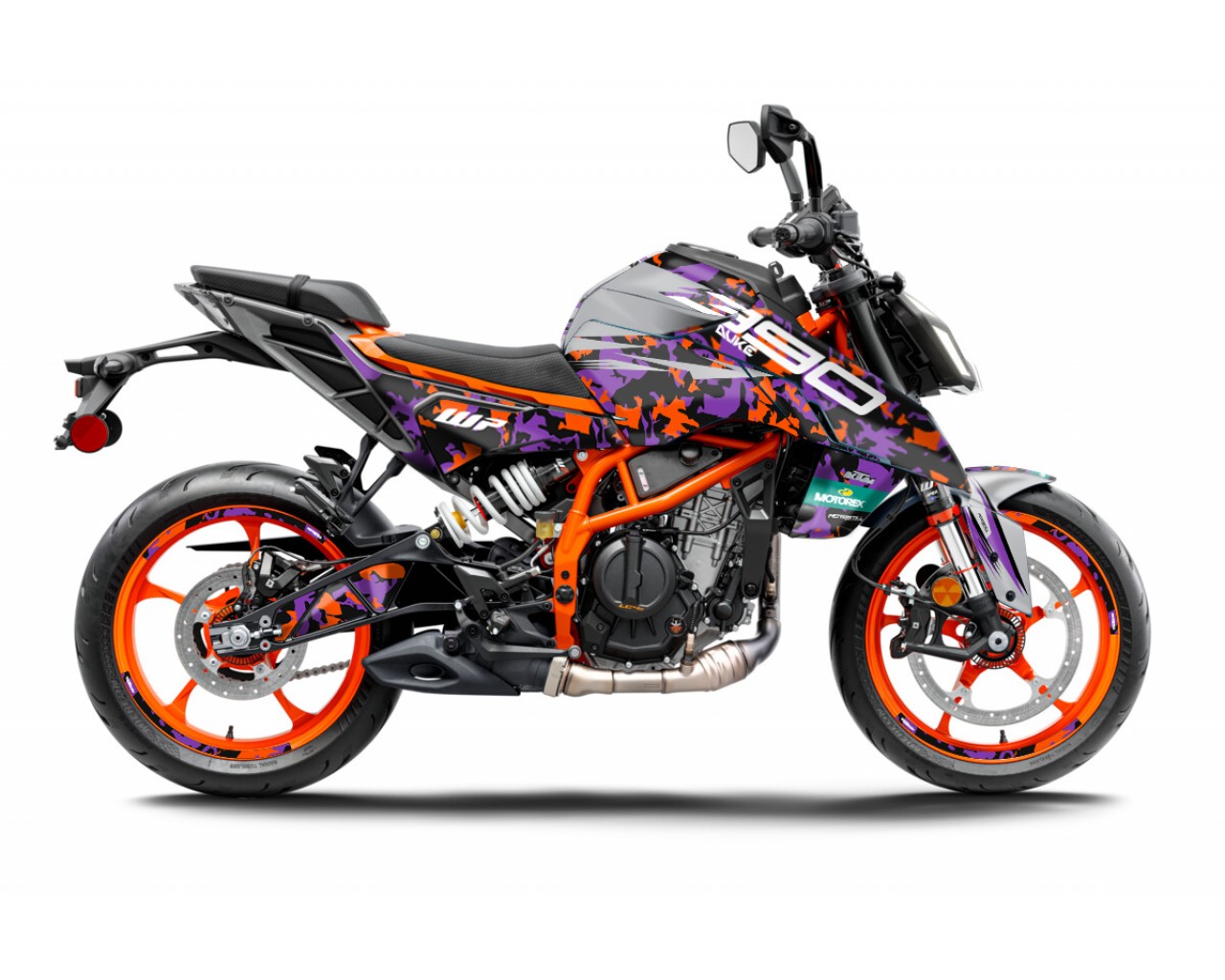 KTM DUKE 125-250-390 / 2024-2025 GRAPHIC STICKER SET - DECAL KIT 