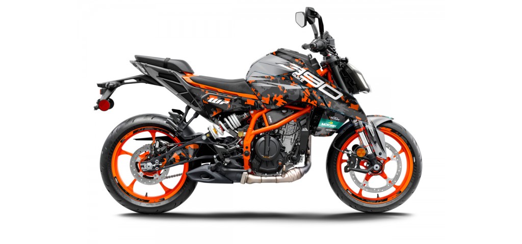 KTM DUKE 125-250-390 / 2024-2025 GRAPHIC STICKER SET - DECAL KIT 
