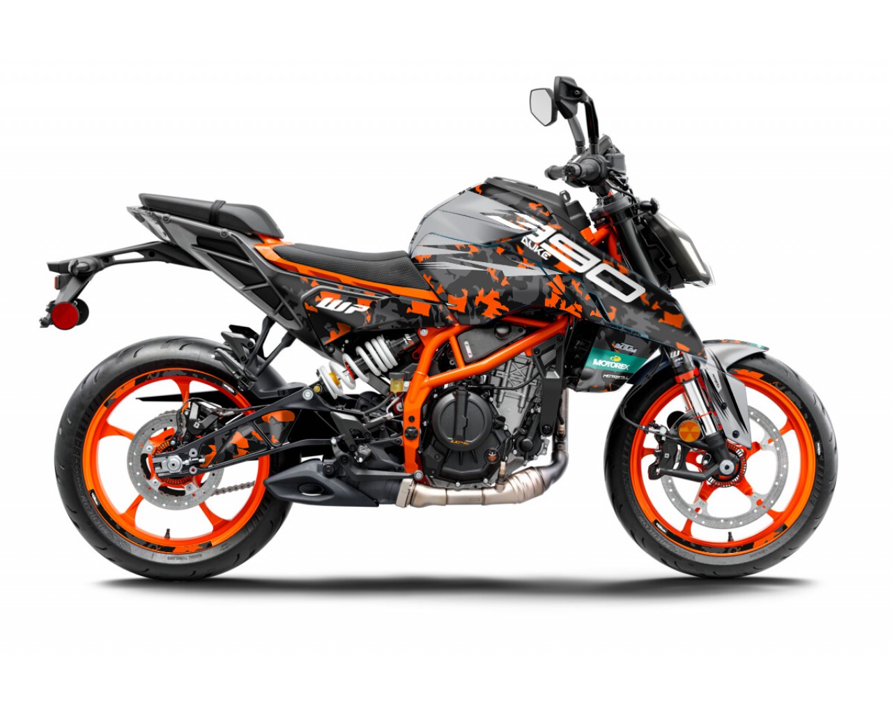 KTM DUKE 125-250-390 / 2024-2025 GRAPHIC STICKER SET - DECAL KIT 