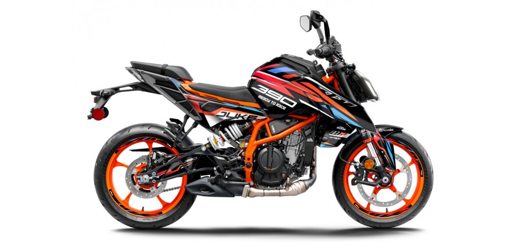 KTM DUKE 125 -250 - 390 / 2024 - 2025 GRAPHIC SET - DECAL KIT 