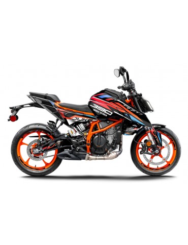 KTM DUKE 125 -250 - 390 / 2024 - 2025 GRAPHIC SET - DECAL KIT 