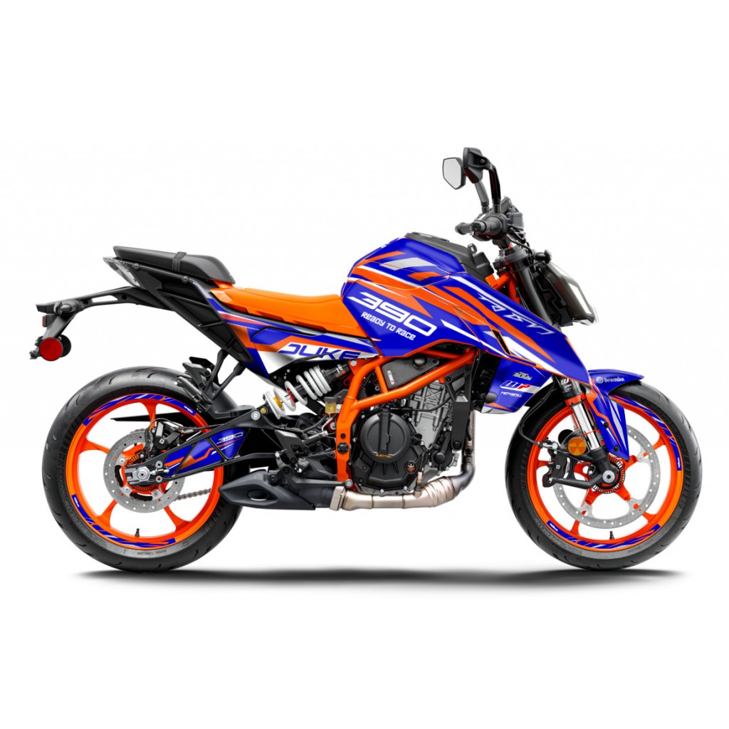 KTM DUKE 125 -250 - 390 / 2024 - 2025 GRAPHIC SET - DECAL KIT 