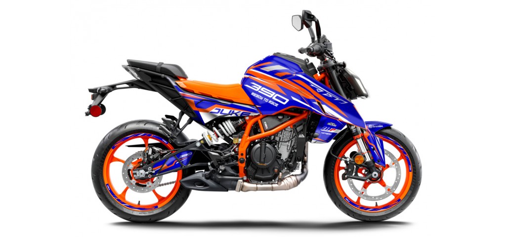 KTM DUKE 125 -250 - 390 / 2024 - 2025 GRAPHIC SET - DECAL KIT 