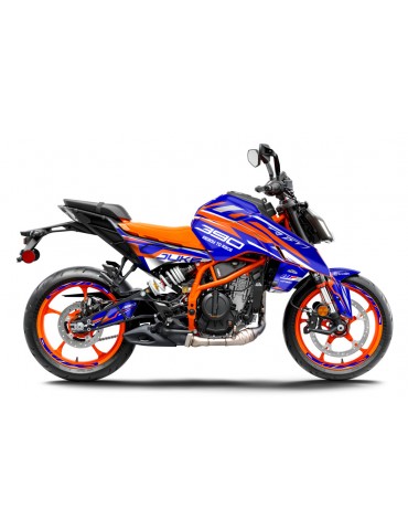 KTM DUKE 125 -250 - 390 / 2024 - 2025 GRAPHIC SET - DECAL KIT 