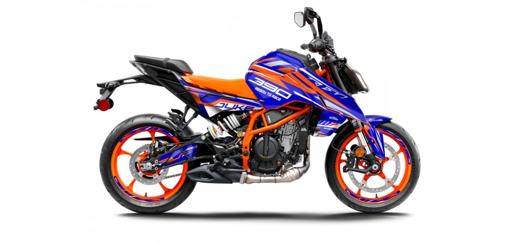 KTM DUKE 125-250-390 / 2024-2025 GRAPHIC STICKER SET - DECAL KIT 