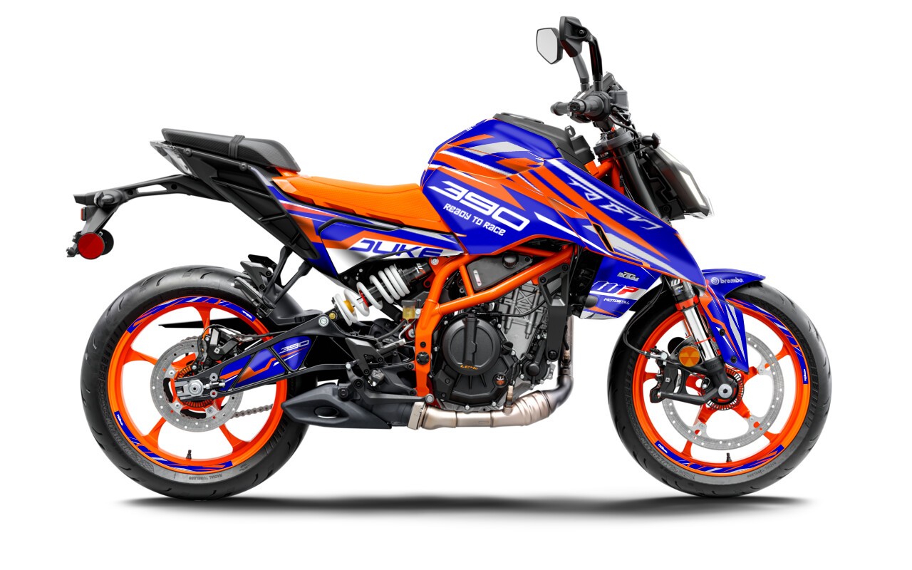 KTM DUKE 125-250-390 / 2024-2025 GRAPHIC STICKER SET - DECAL KIT 