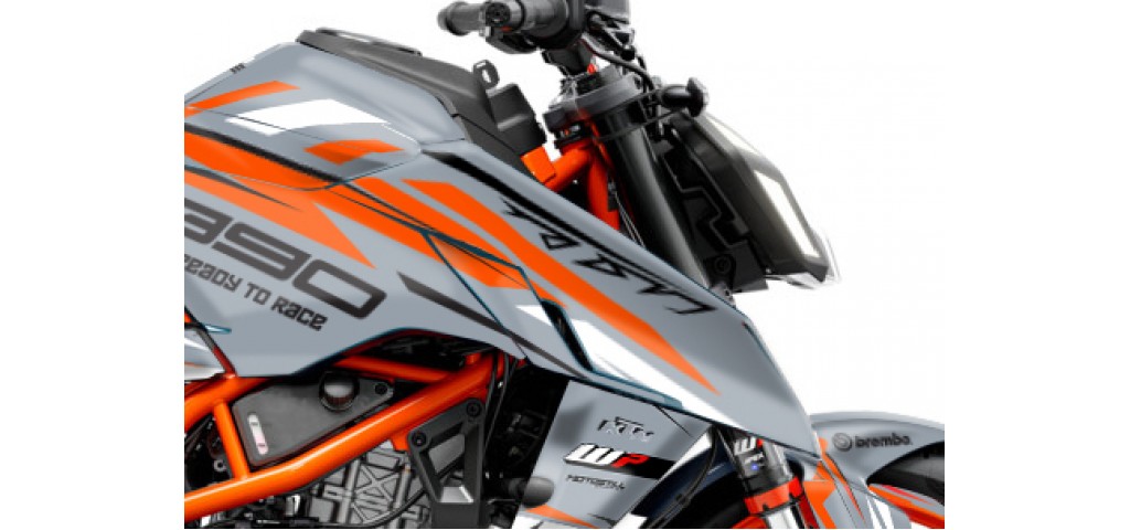 KTM DUKE 125 -250 - 390 / 2024 - 2025 GRAPHIC SET - DECAL KIT 