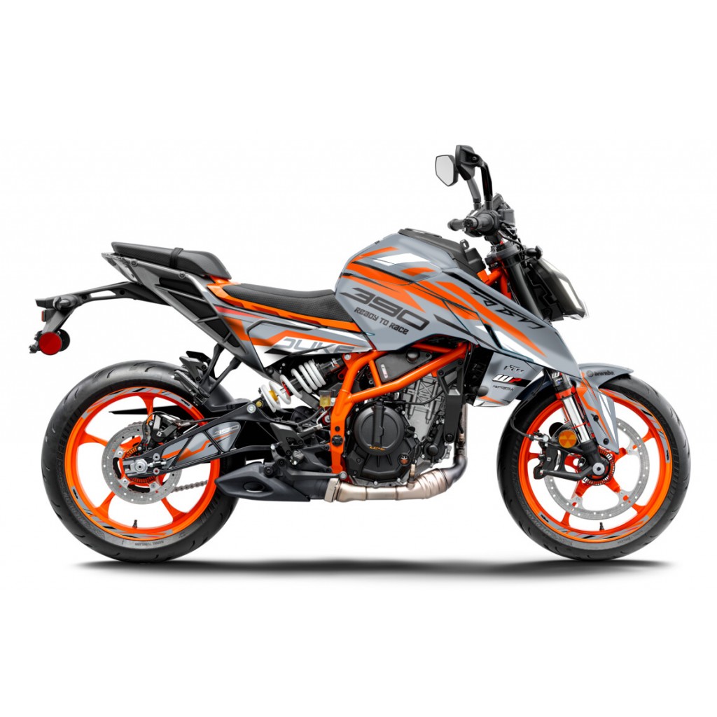 KTM DUKE 125 -250 - 390 / 2024 - 2025 GRAPHIC SET - DECAL KIT 