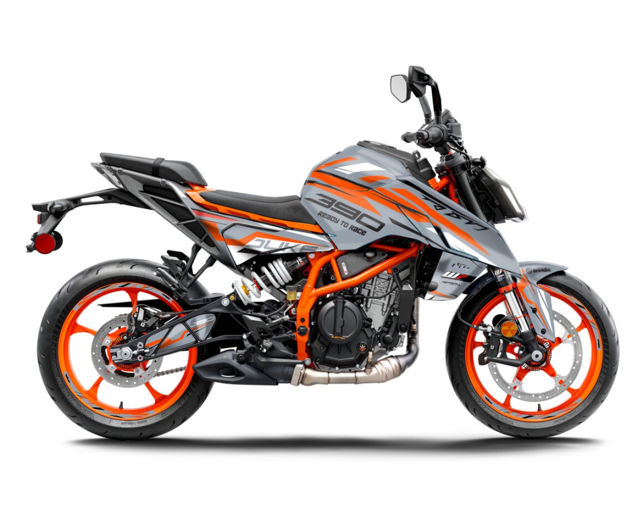 KTM DUKE 125 -250 - 390 / 2024 - 2025 GRAPHIC SET - DECAL KIT 