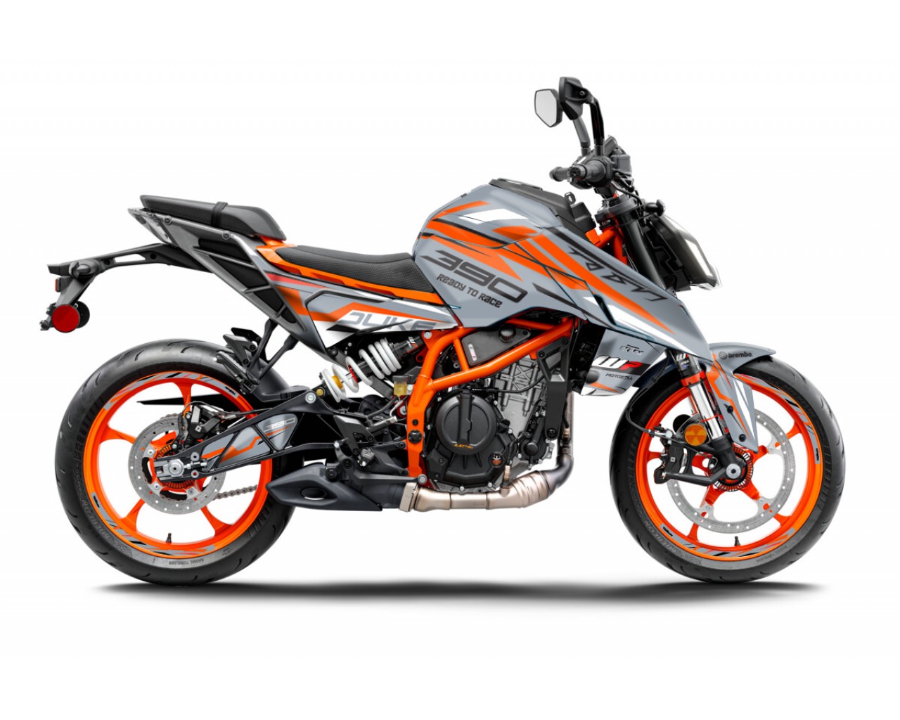 KTM DUKE 125-250-390 / 2024-2025 GRAPHIC STICKER SET - DECAL KIT 