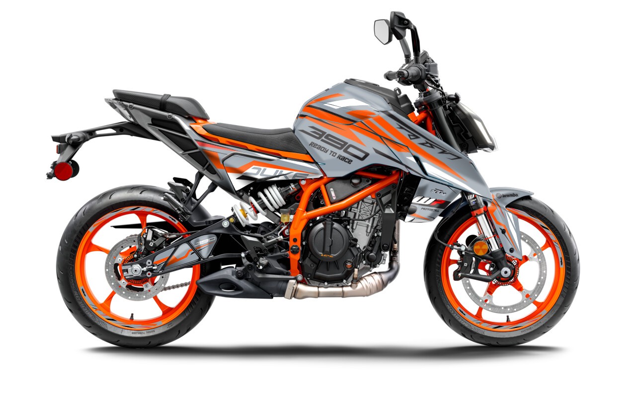 KTM DUKE 125-250-390 / 2024-2025 GRAPHIC STICKER SET - DECAL KIT 