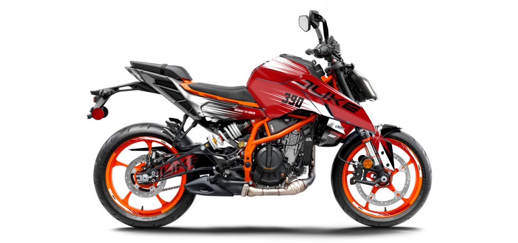 KTM DUKE 125 -250 - 390 / 2024 - 2025 GRAPHIC SET - DECAL KIT 