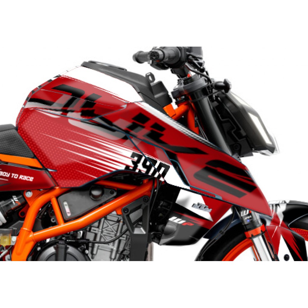KTM DUKE 125 -250 - 390 / 2024 - 2025 GRAPHIC SET - DECAL KIT 