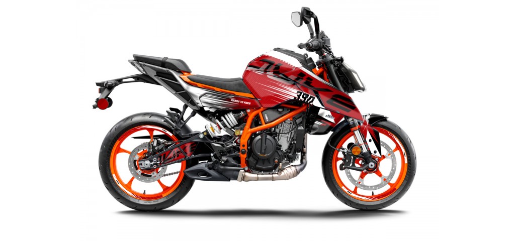 KTM DUKE 125-250-390 / 2024-2025 GRAPHIC STICKER SET - DECAL KIT 
