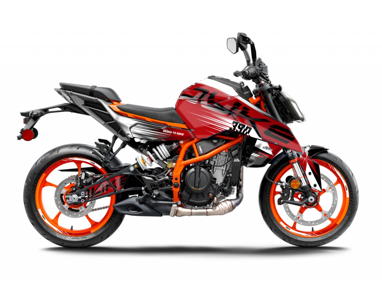 KTM DUKE 125-250-390 / 2024-2025 GRAPHIC STICKER SET - DECAL KIT 