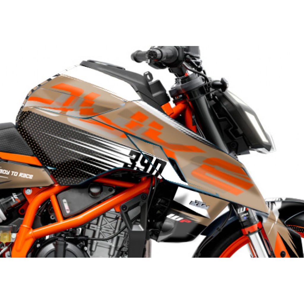 KTM DUKE 125 -250 - 390 / 2024 - 2025 GRAPHIC SET - DECAL KIT 