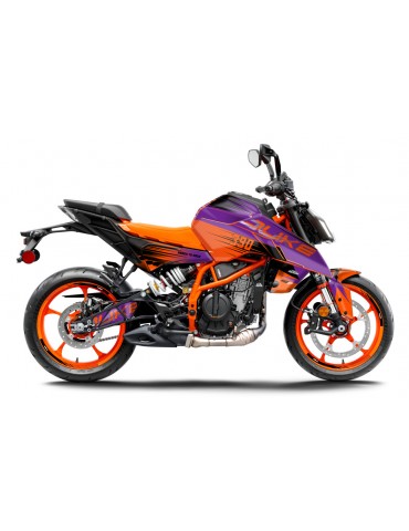 KTM DUKE 125 -250 - 390 / 2024 - 2025 GRAPHIC SET - DECAL KIT 