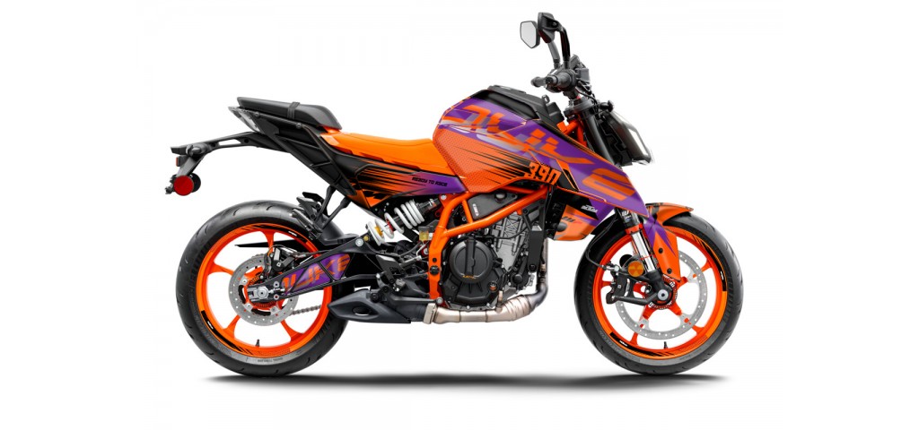 KTM DUKE 125-250-390 / 2024-2025 GRAPHIC STICKER SET - DECAL KIT 