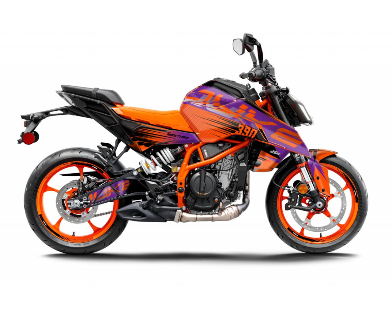 KTM DUKE 125-250-390 / 2024-2025 GRAPHIC STICKER SET - DECAL KIT 
