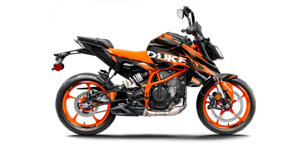 KTM DUKE 125 -250 - 390 / 2024 - 2025 GRAPHIC SET - DECAL KIT 