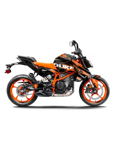 KTM DUKE 125 -250 - 390 / 2024 - 2025 GRAPHIC SET - DECAL KIT 