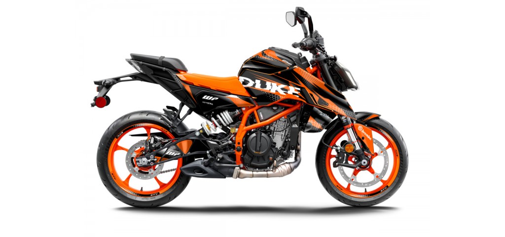 KTM DUKE 125 -250 - 390 / 2024 - 2025 GRAPHIC SET - DECAL KIT 
