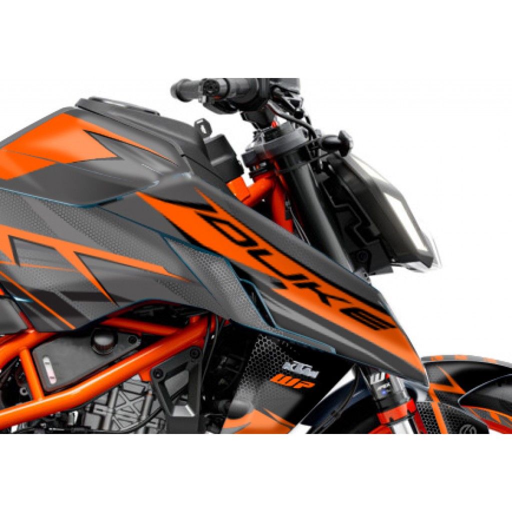 KTM DUKE 125 -250 - 390 / 2024 - 2025 GRAPHIC SET - DECAL KIT 