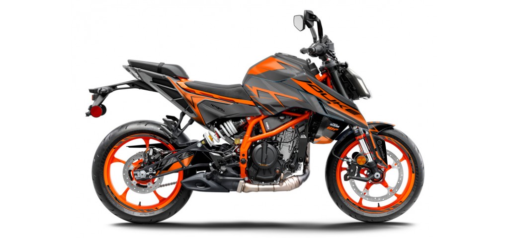 KTM DUKE 125 -250 - 390 / 2024 - 2025 GRAPHIC SET - DECAL KIT 