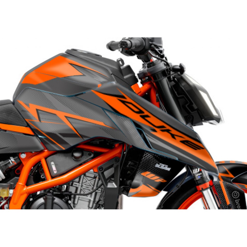 KTM DUKE 125 -250 - 390 / 2024 - 2025 GRAPHIC SET - DECAL KIT 