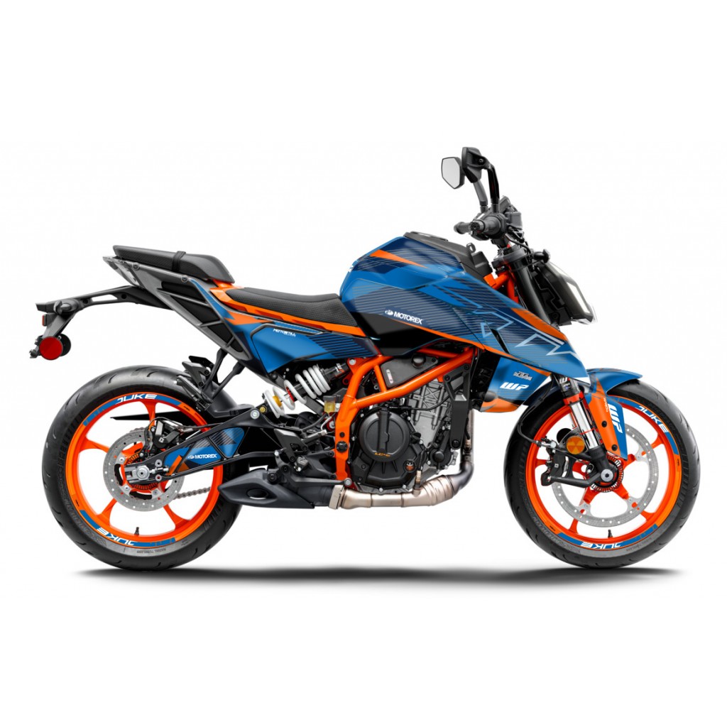 KTM DUKE 125 -250 - 390 / 2024 - 2025 GRAPHIC SET - DECAL KIT 