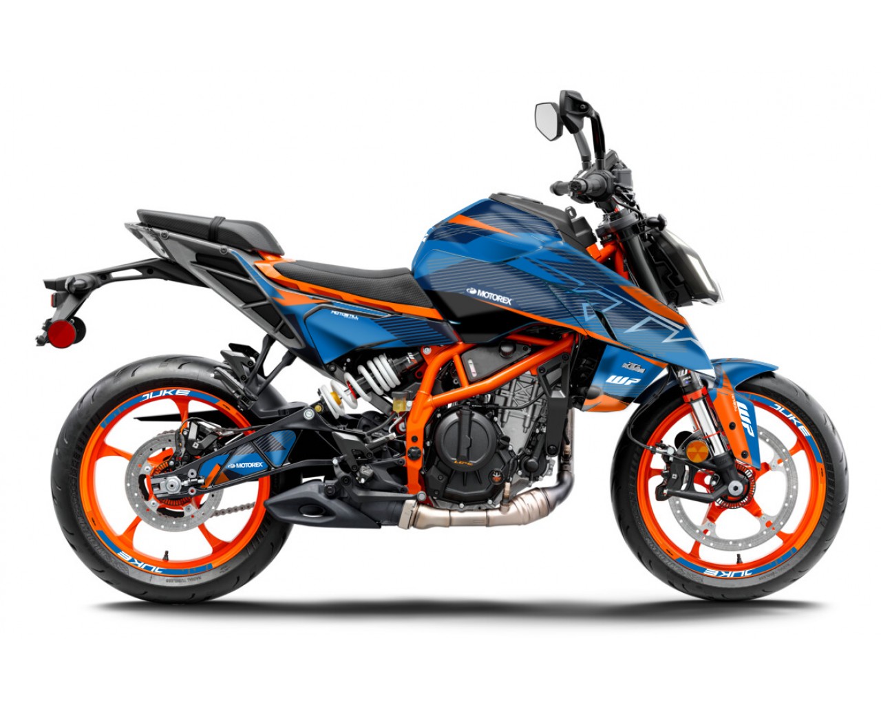 KTM DUKE 125 -250 - 390 / 2024 - 2025 GRAPHIC SET - DECAL KIT 