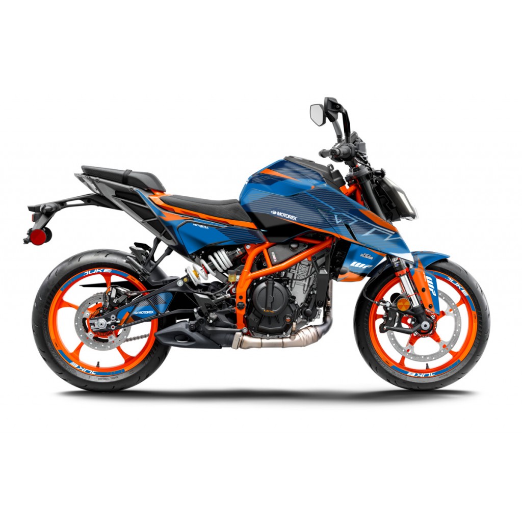 KTM DUKE 125 -250 - 390 / 2024 - 2025 GRAPHIC SET - DECAL KIT 