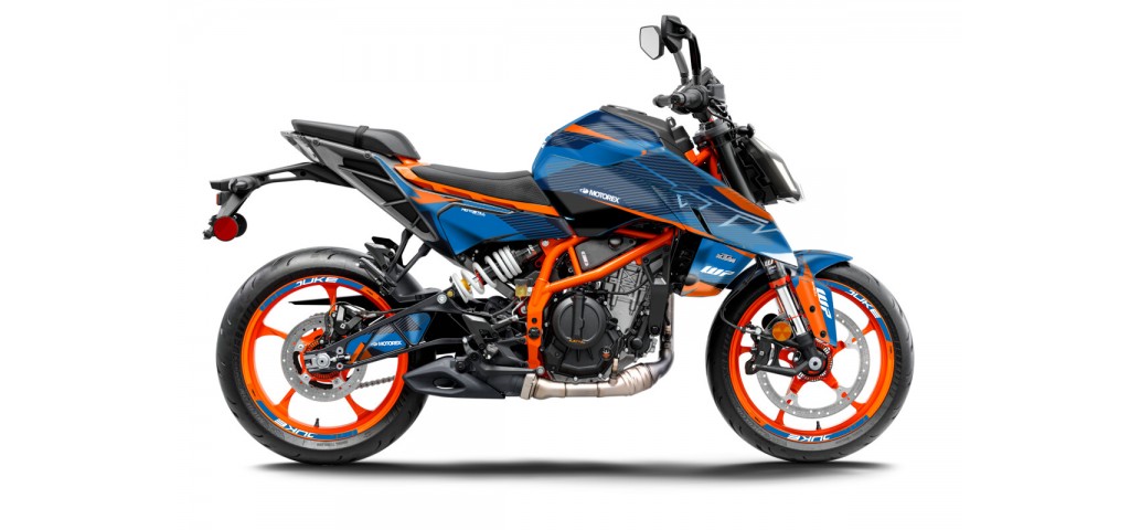 KTM DUKE 125 -250 - 390 / 2024 - 2025 GRAPHIC SET - DECAL KIT 