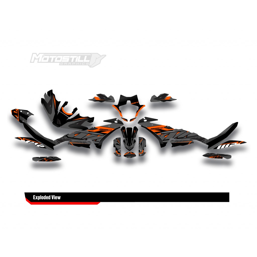 KTM 890 SMT 2023-2024 GRAPHIC SET / DECAL KIT