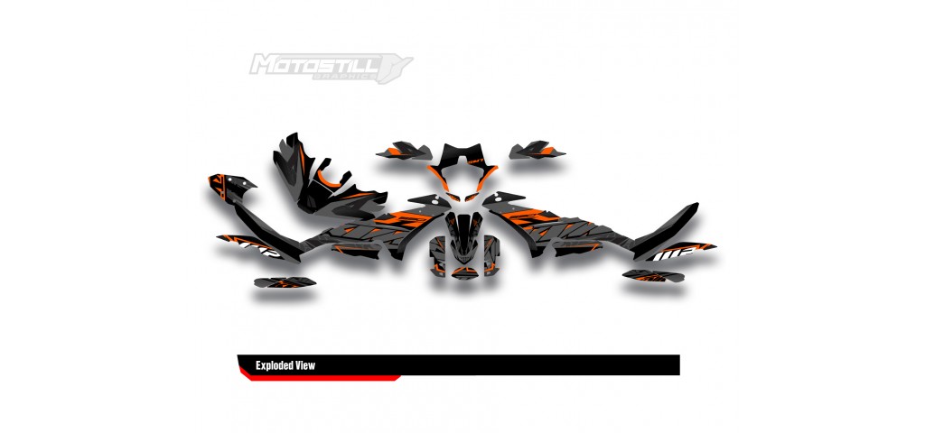 KTM 890 SMT 2023-2024 GRAPHIC SET / DECAL KIT