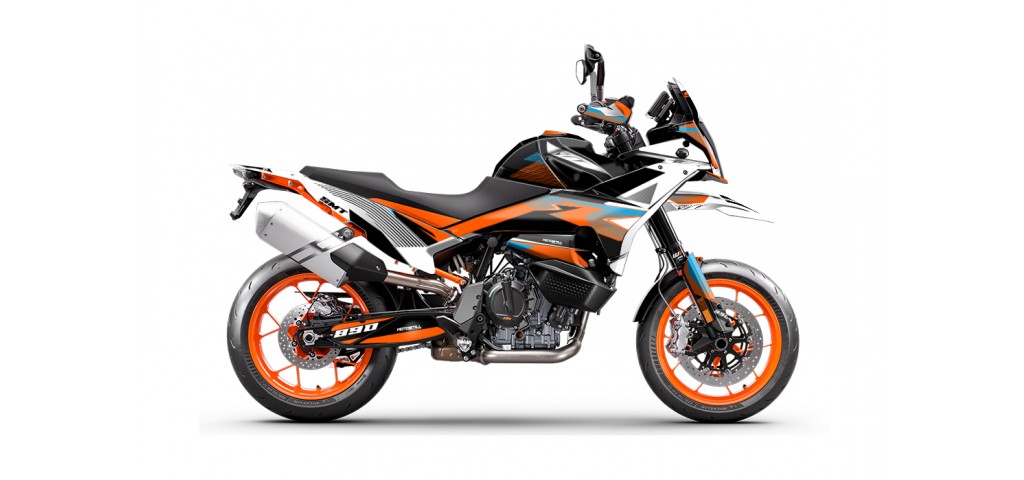 KTM 890 SMT 2023-2024 GRAPHIC STICKER SET / DECAL KIT
