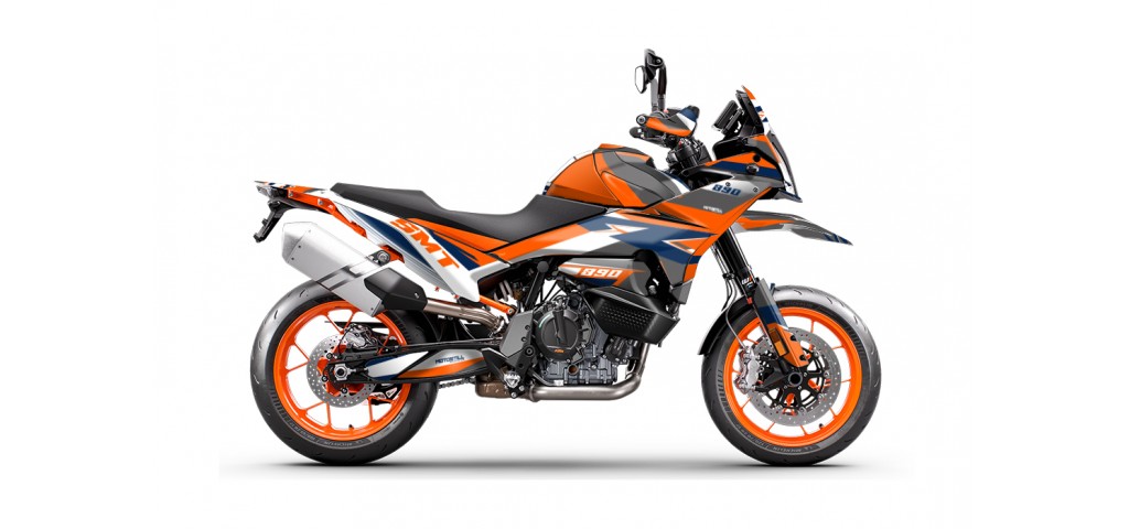 KTM 890 SMT 2023-2024 GRAPHIC STICKER SET / DECAL KIT