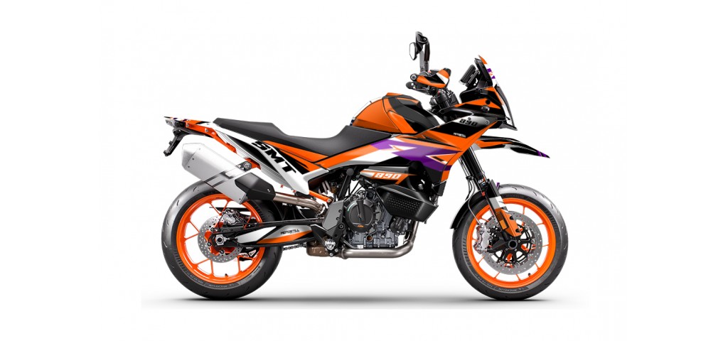 KTM 890 SMT 2023-2024 GRAPHIC STICKER SET / DECAL KIT