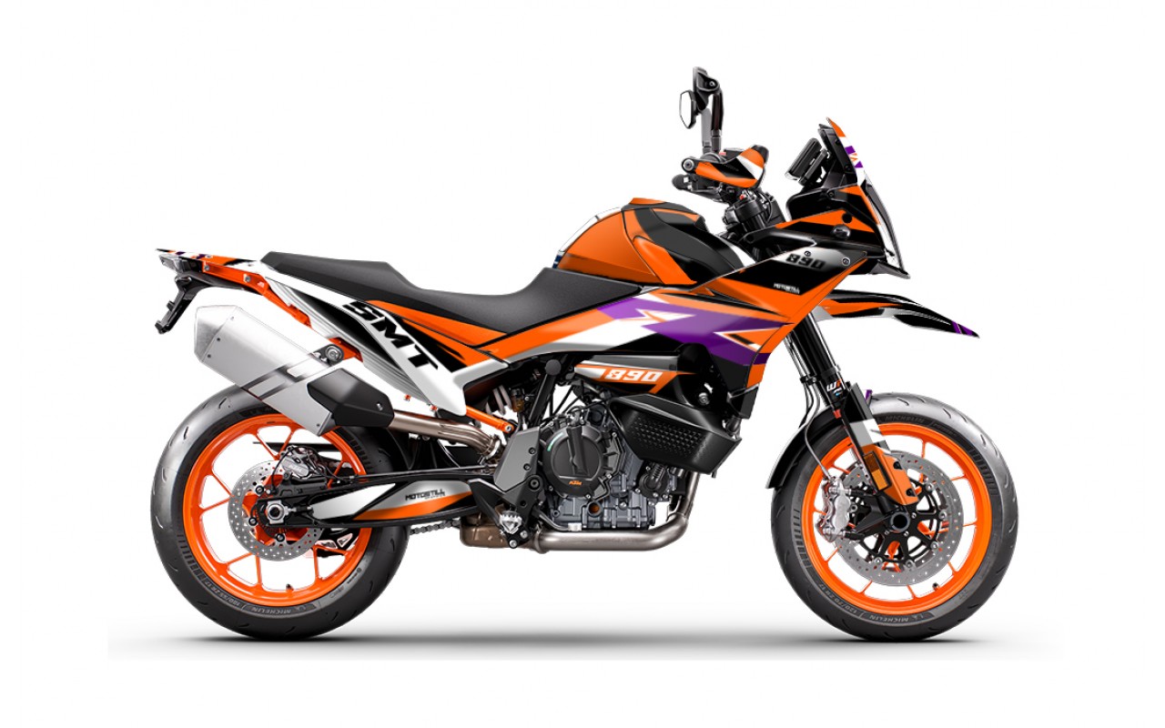 KTM 890 SMT 2023-2024 GRAPHIC STICKER SET / DECAL KIT