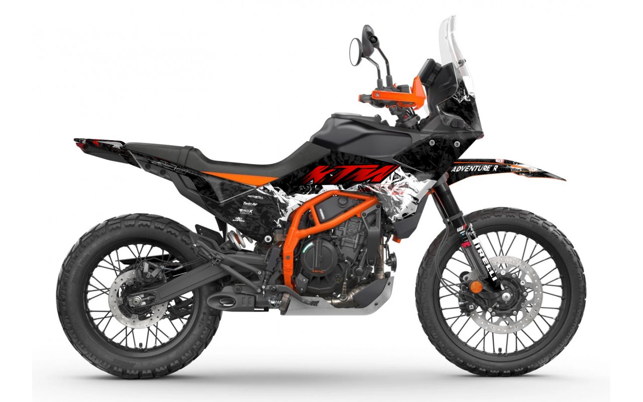 KTM 390 ADV R - X   GRAPHIC - STICKER SET - DECAL KIT 