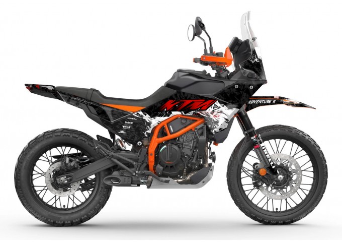 KTM 390 ADV R - X   GRAPHIC - STICKER SET - DECAL KIT 