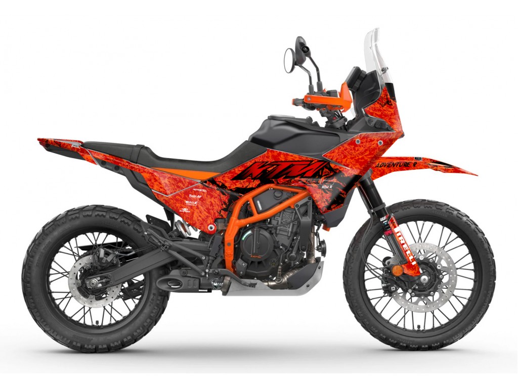 KTM 390 ADV R - X   GRAPHIC - STICKER SET - DECAL KIT 