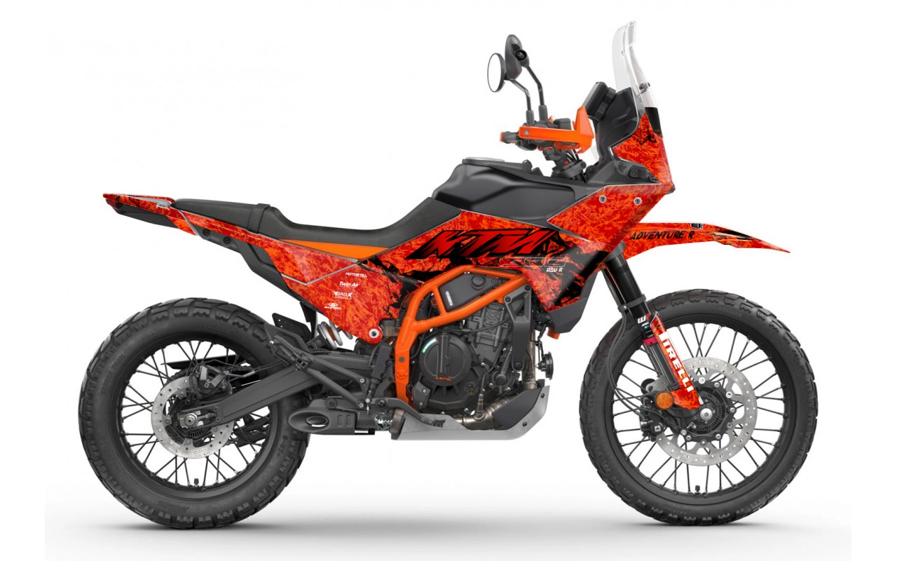 KTM 390 ADV R - X   GRAPHIC - STICKER SET - DECAL KIT 