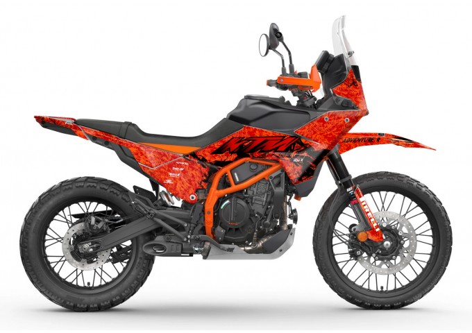 KTM 390 ADV R - X   GRAPHIC - STICKER SET - DECAL KIT 