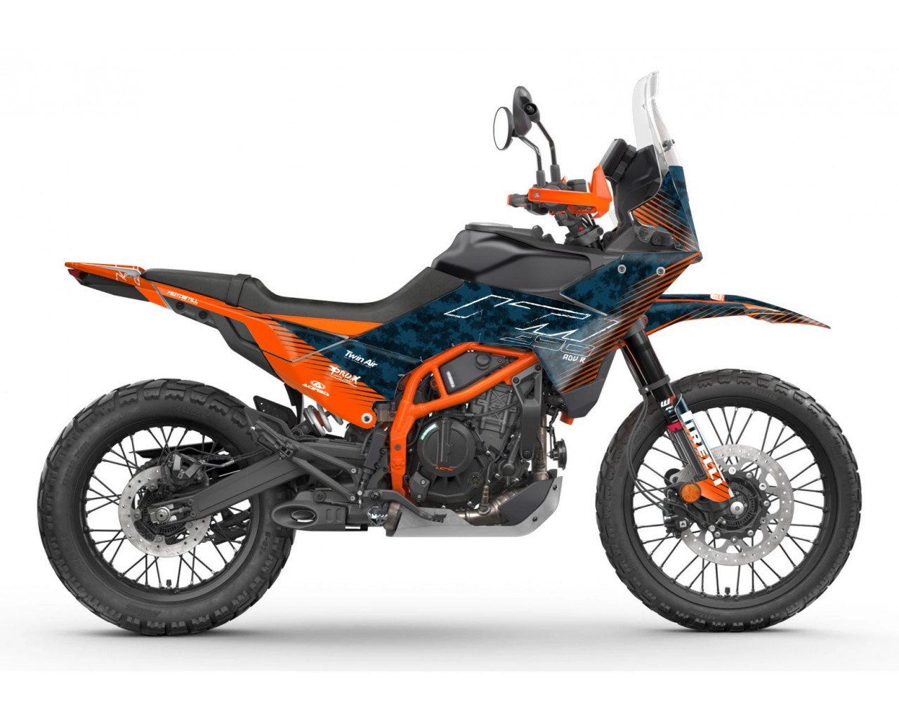KTM 390 ADV R - X   GRAPHIC - STICKER SET - DECAL KIT 