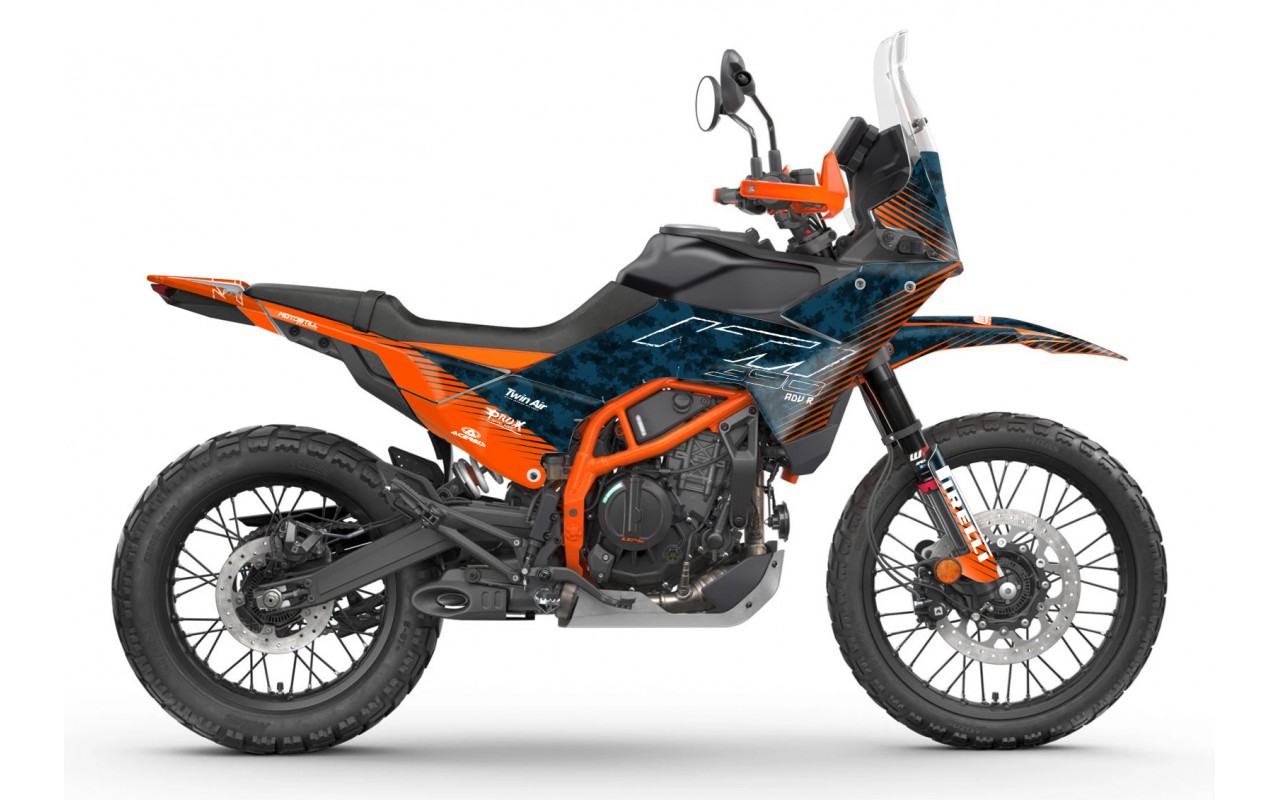 KTM 390 ADV R - X   GRAPHIC - STICKER SET - DECAL KIT 
