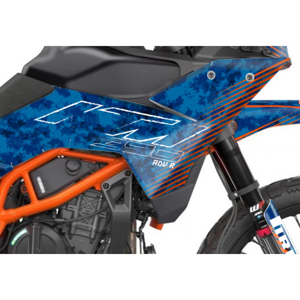 KTM 390 ADV R - X   GRAPHIC - STICKER SET - DECAL KIT 