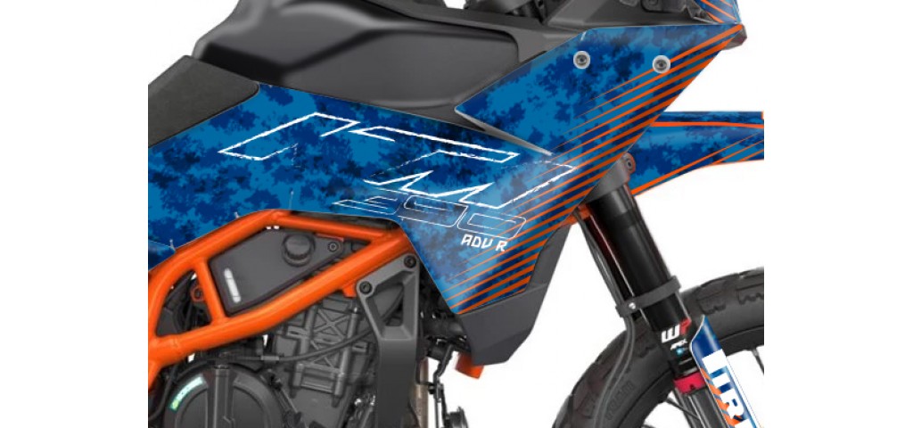 KTM 390 ADV R - X   GRAPHIC - STICKER SET - DECAL KIT 